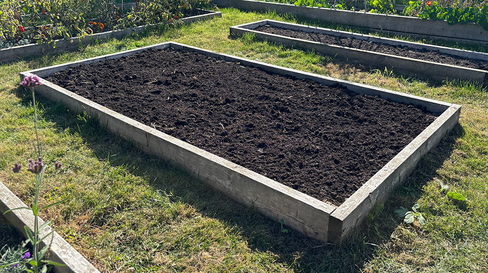 Bed 7 finished
